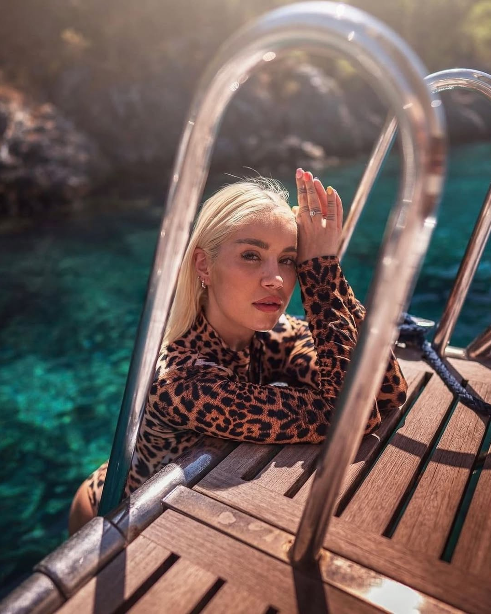 Costum de Baie Intreg, Scuba, High On Leopard