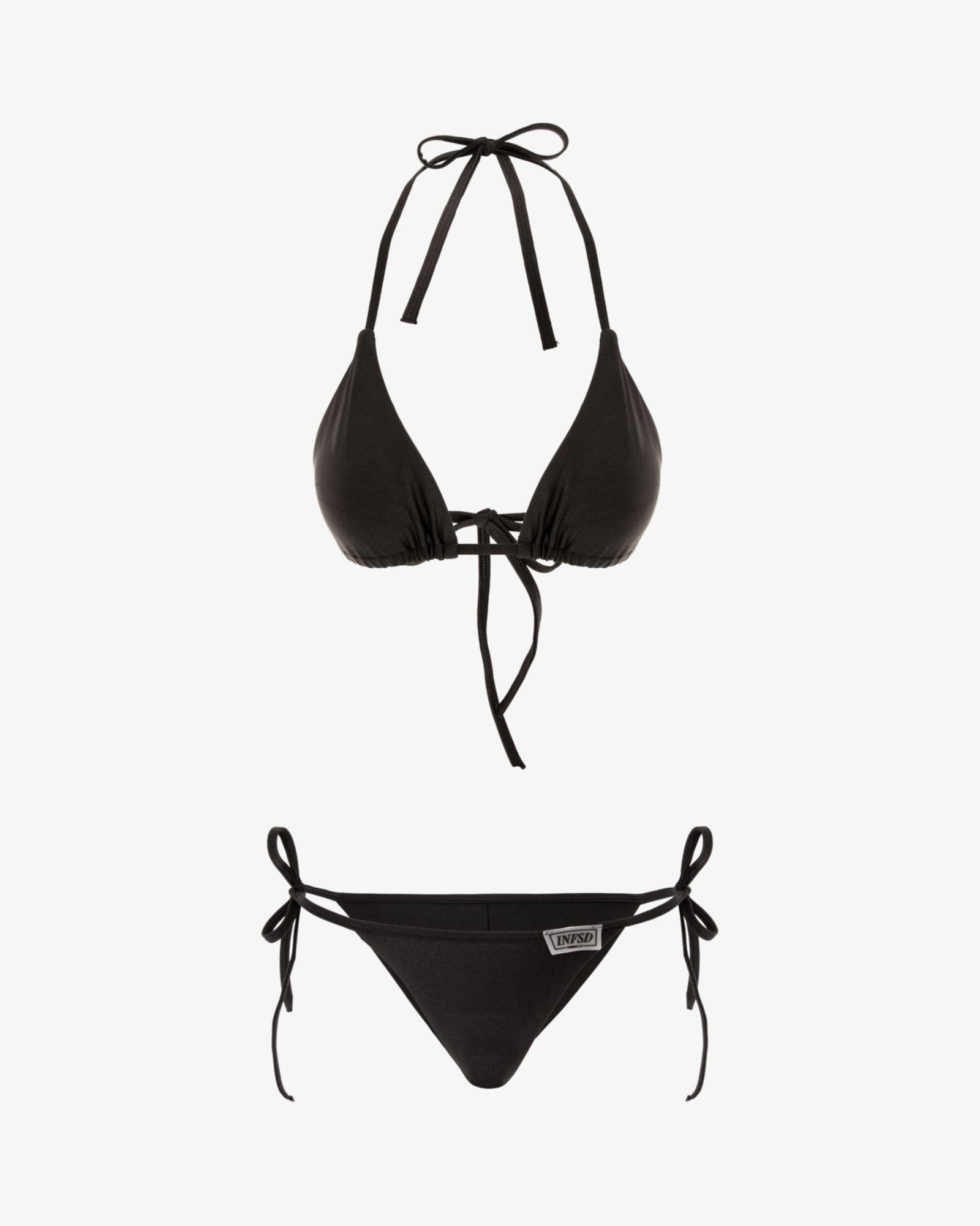 Costum de Baie Triunghi, Pure Black