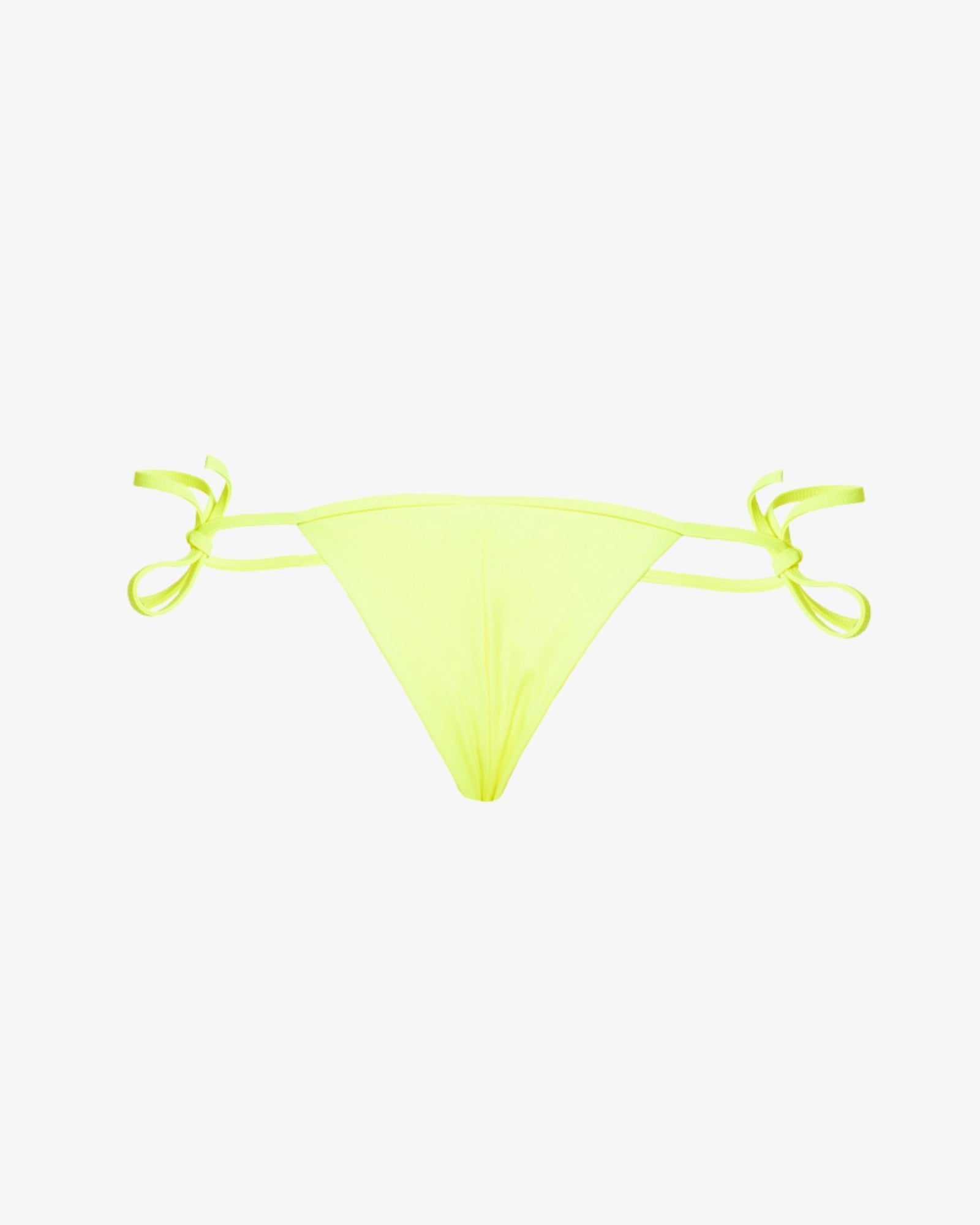 Slip de Baie Triunghi, Vibrant Neon