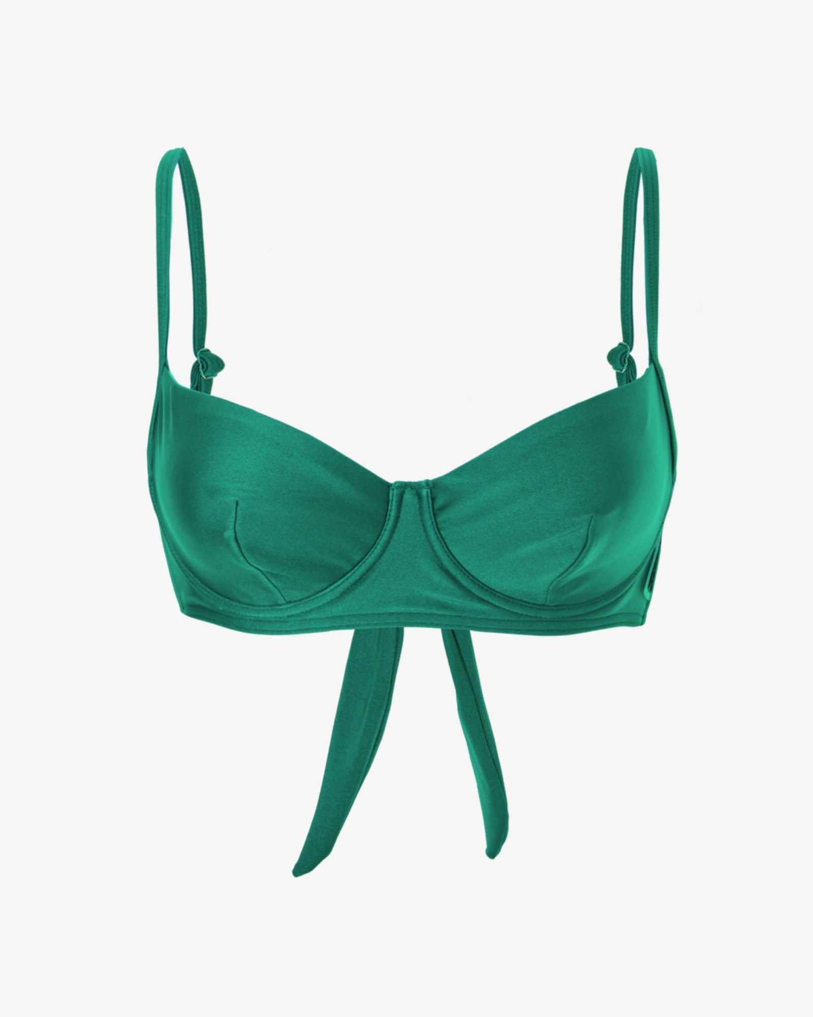 Emerald Green, Wired Bikini Top