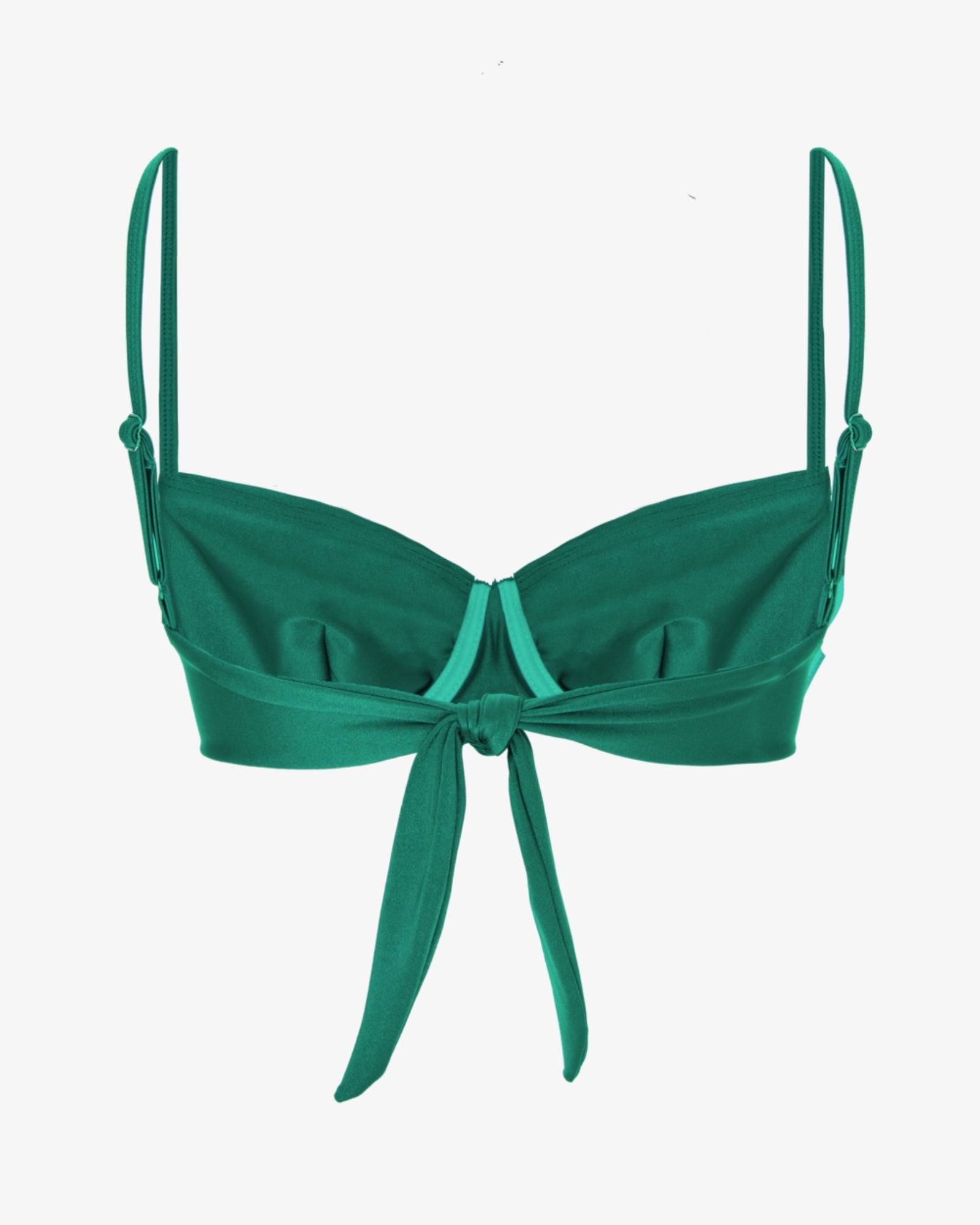 Emerald Green, Wired Bikini Top