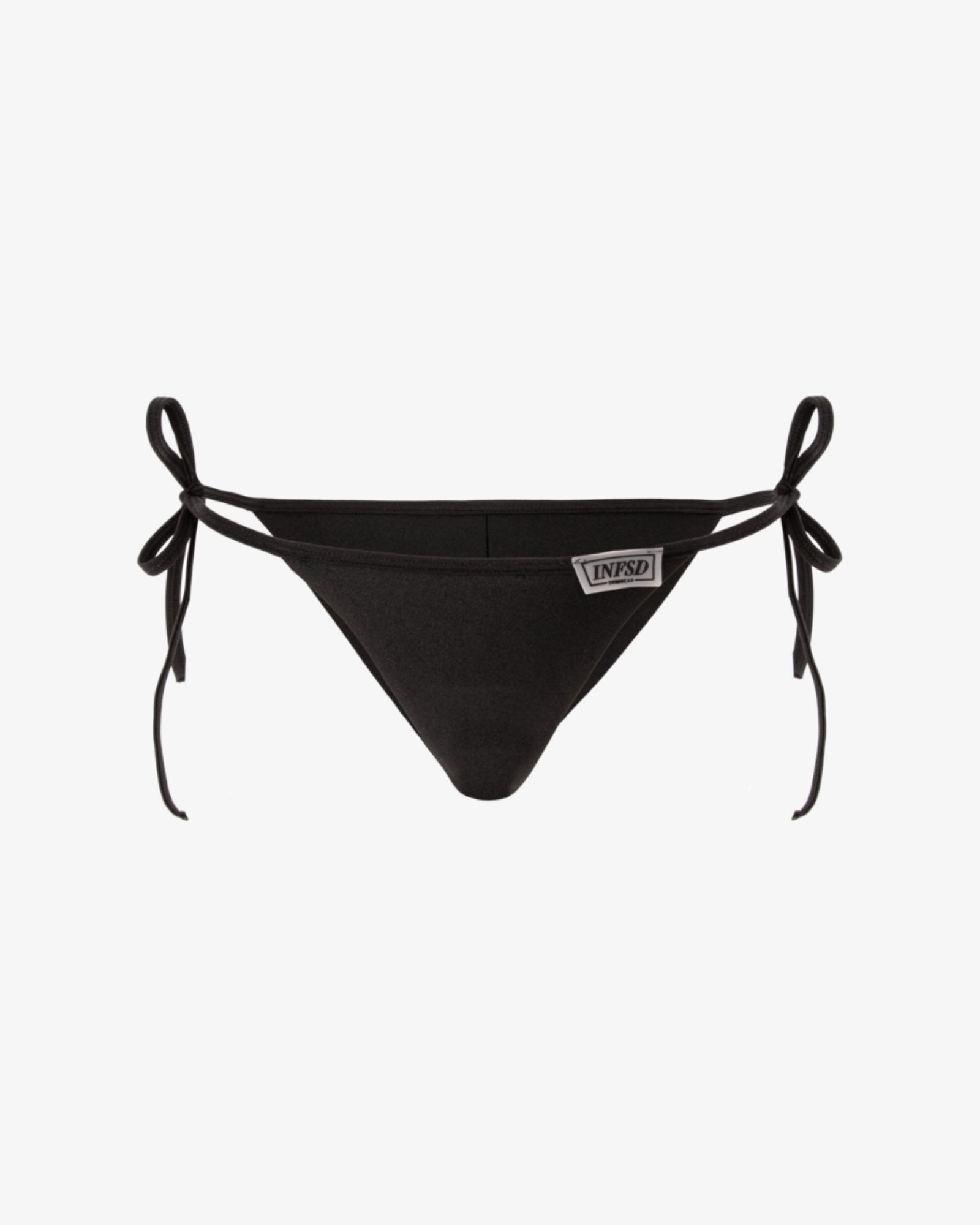 Slip de Baie Triunghi, Pure Black