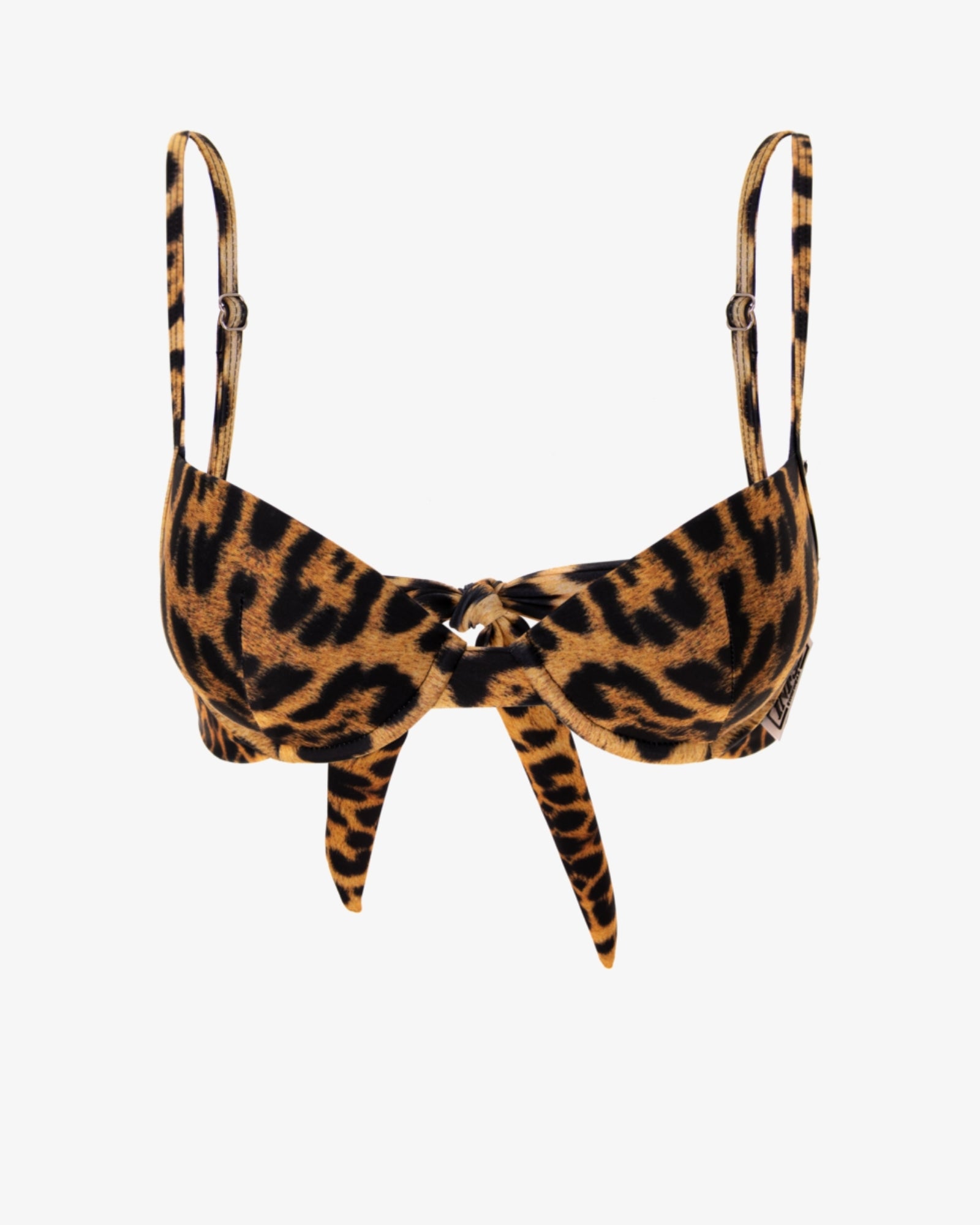 High On Leopard Push up Bikini Top INFSD